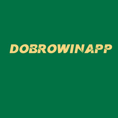 Logo da DOBROWINAPP