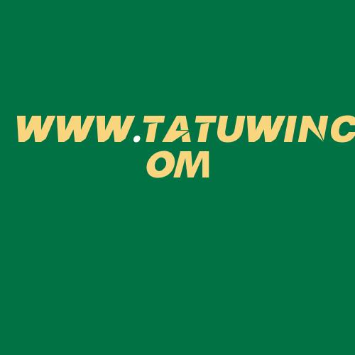 Logo da WWW.TATUWINCOM